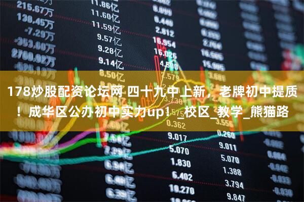 178炒股配资论坛网 四十九中上新，老牌初中提质！成华区公办初中实力up！_校区_教学_熊猫路